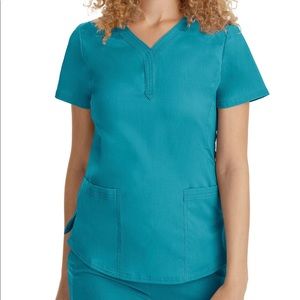 Healing Hands Purple Label scrub Top